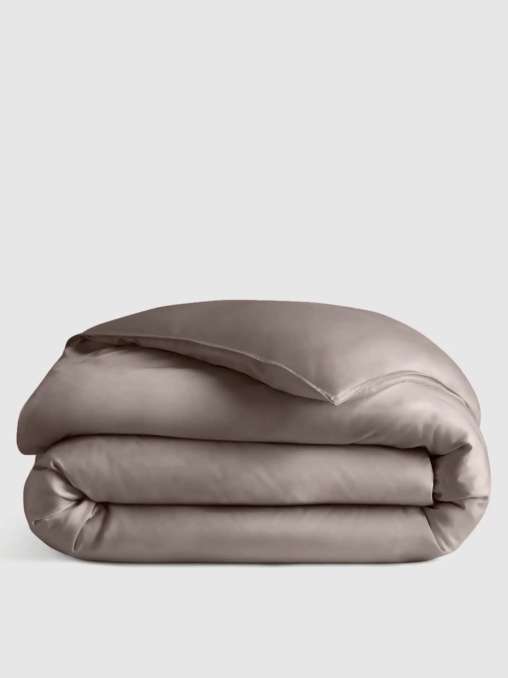 Quince Bamboo Duvet Cover NWT King/Cal King Stone